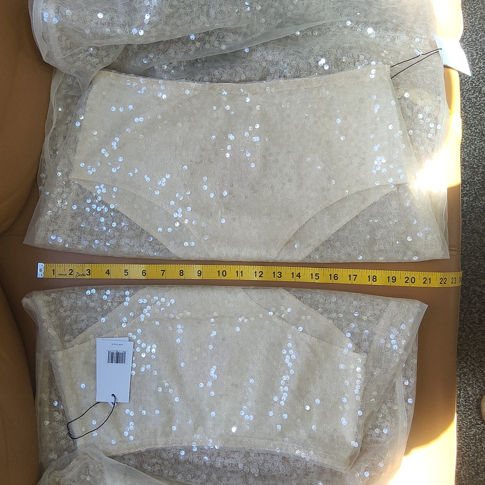 Jason WU Sheer Sequin Midi-Skirt - Picture 14 of 16